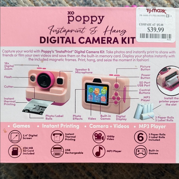 Pink Digital Camera Kit - Picture 3 of 7